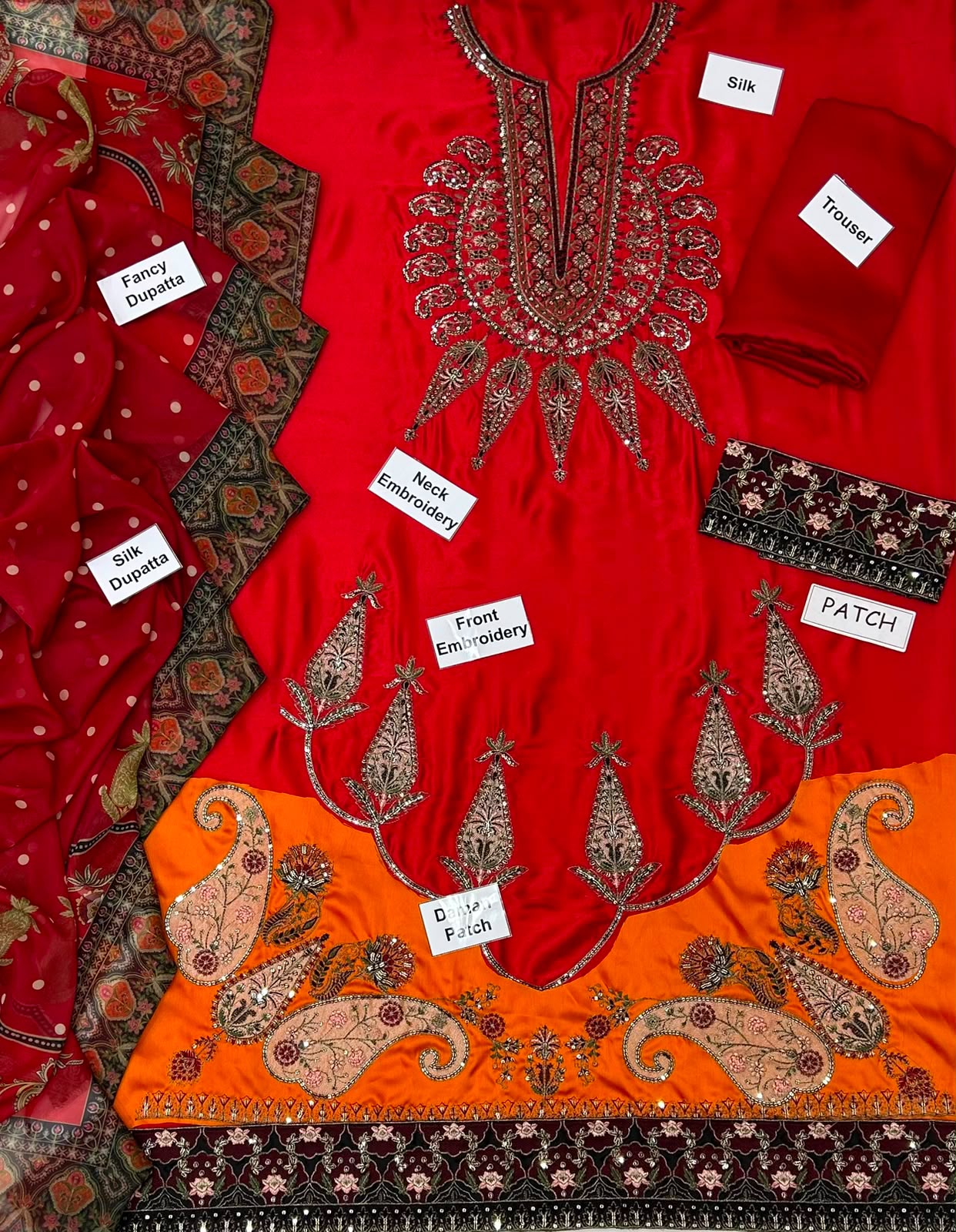 Ethnic – Unstitched 3 Piece Suit