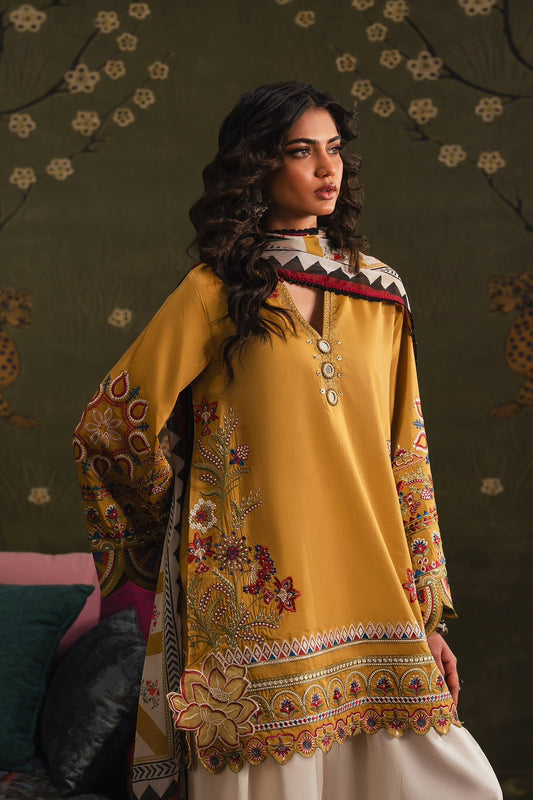 ETHNIC | Dhanak Marina 3PC Heavy Embroidered Suit