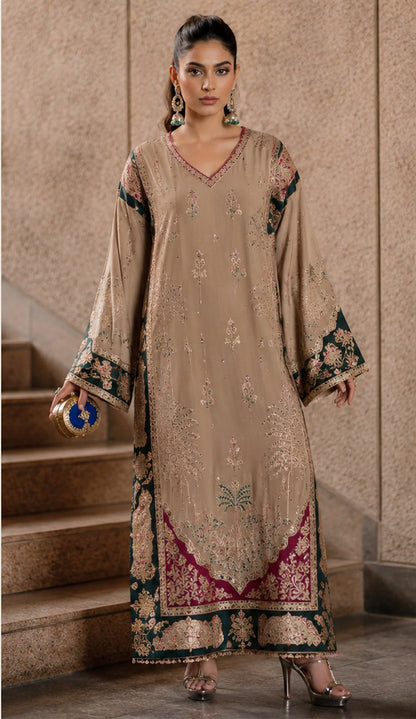 Ethnic | Silk 3PC Heavy Embroidered Suit