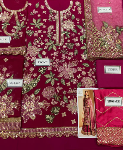 Jazmin – Unstitched 3 Piece Suit