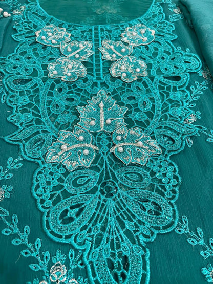 Maria B – Unstitched 3 Piece Suit