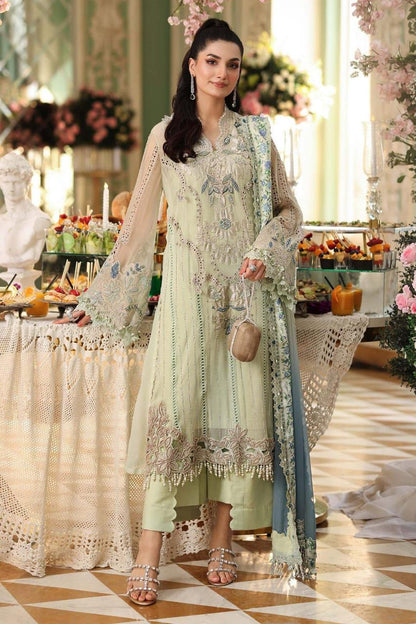 Maria B  – Unstitched 3 Piece Suit