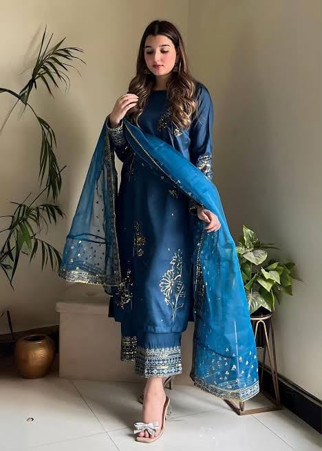 Laam – Unstitched 3 Piece Suit