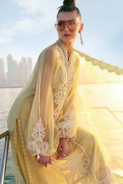 Maria B – Unstitched 3 Piece Suit