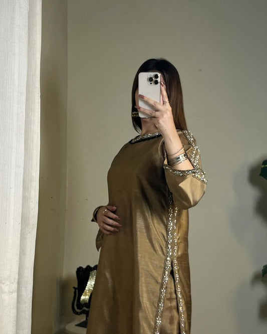 Custom Long Shirt Suit