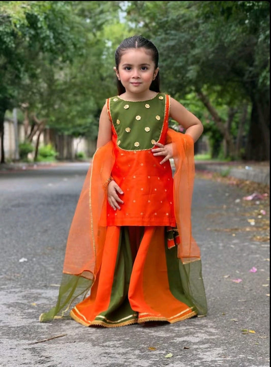 Custom Girls Traditional Outfit