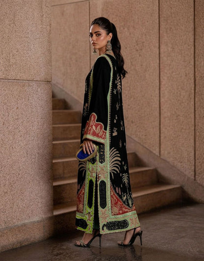 Ethnic | Silk 3PC Heavy Embroidered Suit