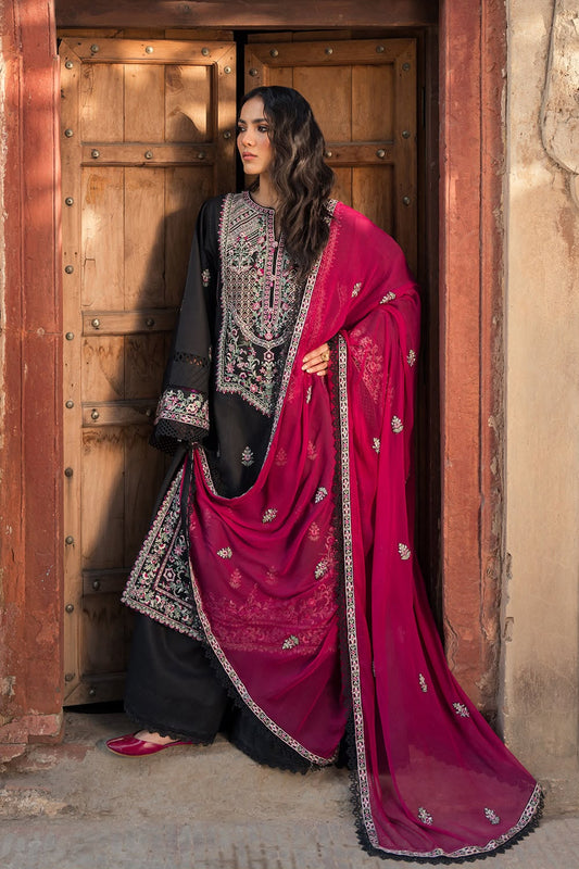 ZARPOSH | Dhanak 3PC Heavy Embroidered Suit